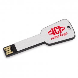 Clé USB publicitaire en PVC avec capuchon de protection Détroit